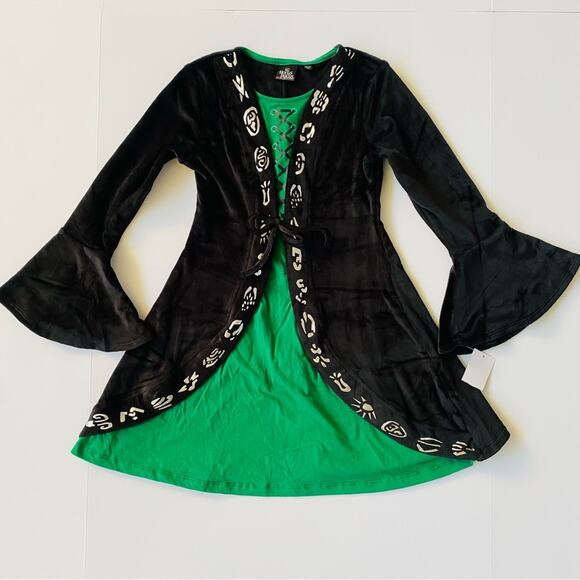 Disney | Hocus Pocus Winifred Sanderson Dress NWT M - Picture 1 of 7